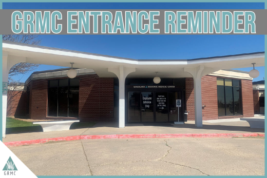 GRMC Entrance Reminder