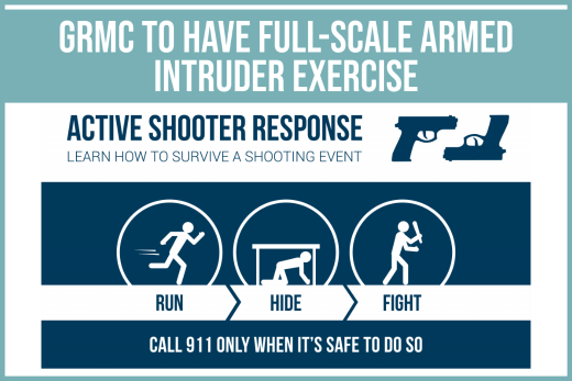 GRMC to have Full-Scale Armed Intruder Exercise